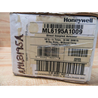 Honeywell ML6195A1009 Direct Coupled Actuator