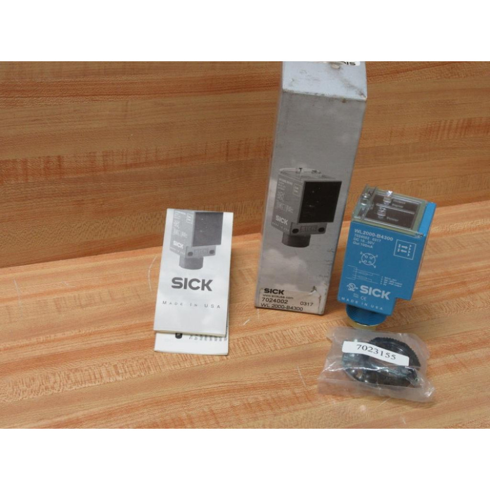Sick WL2000-B4300 Photoelectric Sensor 7024002 Sick WL2000-B4300 Photoelectric Sensor 7024002