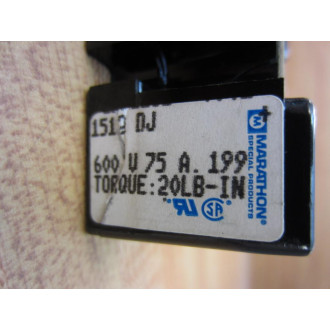 Marathon 1512 DJ Terminal Block 1512DJ Broken Corner - Parts Only