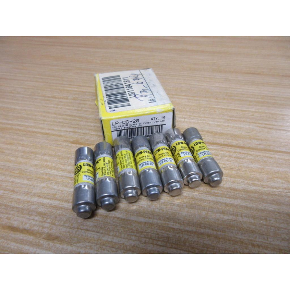 Buss LP-CC-20 Bussmann Fuse Cross Ref 1CX53 (Pack of 7)