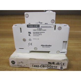 Allen Bradley 1492-CB1-DG010 Circuit Breaker 1492CB1DG010 Series B