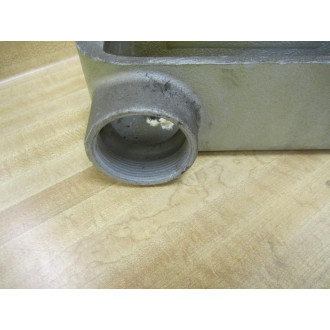 Appleton LR200-M Conduit Body LR200M Missing Cover - Used