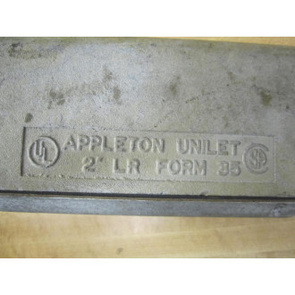 Appleton LR200-M Conduit Body LR200M Missing Cover - Used