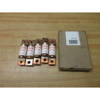 Gould Shawmut Ferraz Mersen A6T80 Fuse Cross Ref 4ZAF5 (Pack of 5)