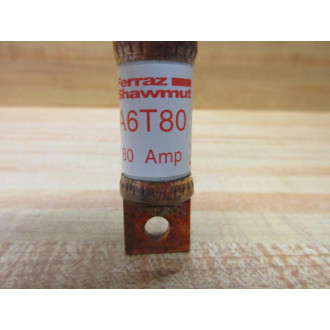 Gould Shawmut Ferraz Mersen A6T80 Fuse Cross Ref 4ZAF5 (Pack of 5)
