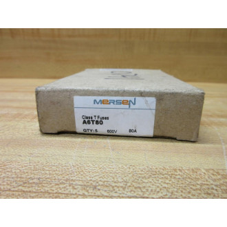 Gould Shawmut Ferraz Mersen A6T80 Fuse Cross Ref 4ZAF5 (Pack of 5)