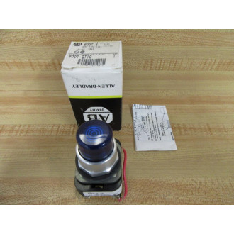 Allen Bradley 800T-QT10 Push Button Blue 800T-QT10B