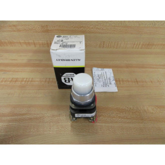 Allen Bradley 800T-QT10 Push Button White 800T-QT10W