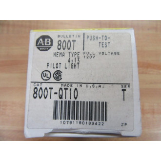 Allen Bradley 800T-QT10 Push Button White 800T-QT10W