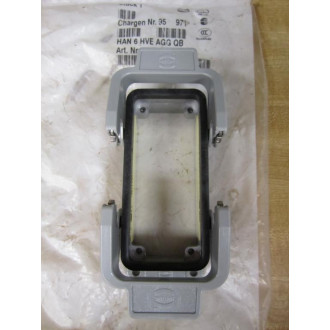 Harting 09340060301 Base Panel HAN 6 HVE AGG QB