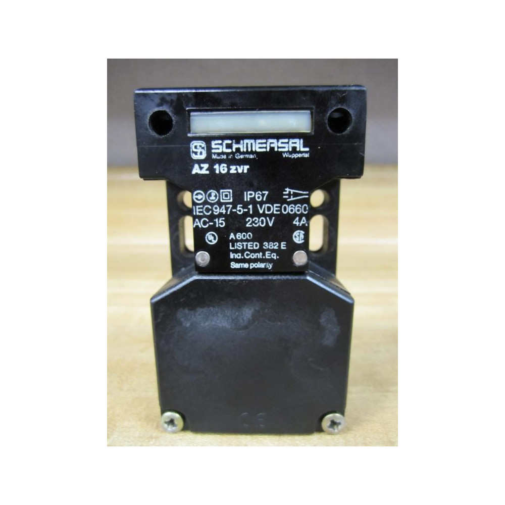 Schmersal AZ-16-ZVR Safety Interlock Switch AZ16ZVR - Used