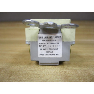 Pass & Seymour 370140 Duplex Receptacle GFCI - Used