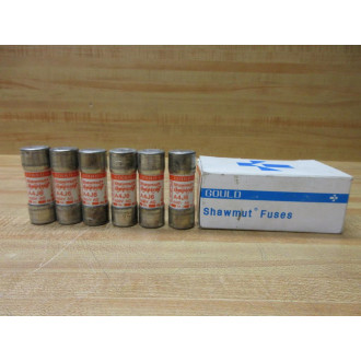 Gould Shawmut Ferraz Mersen A4J6 Fuse Cross Ref 540L98 (Pack of 6)