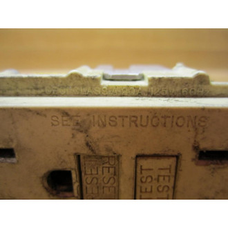 Pass & Seymour 370140 Duplex Receptacle GFCI - Used