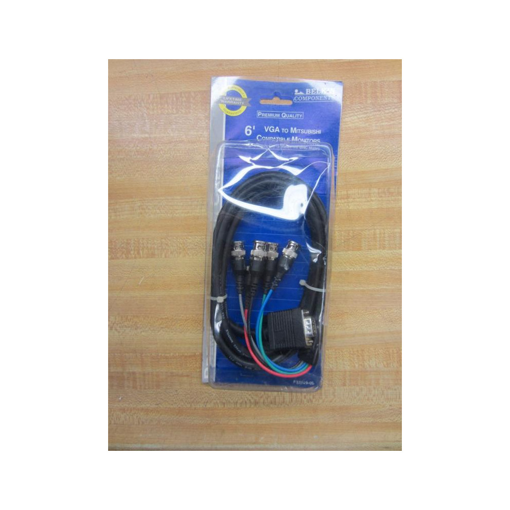 Belkin Components F3X029-06 DB16 To BNC Cable F3X02906 6'