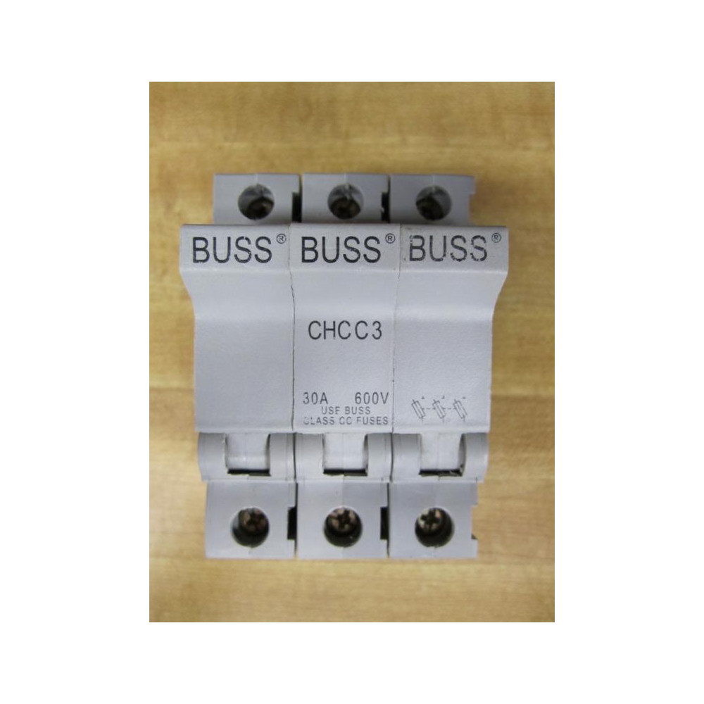 Bussmann CHC C3 Buss Fuseable Breaker CHCC3 - Used