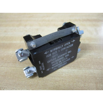 Cutler Hammer 10933H6 Eaton Auxiliary Contact