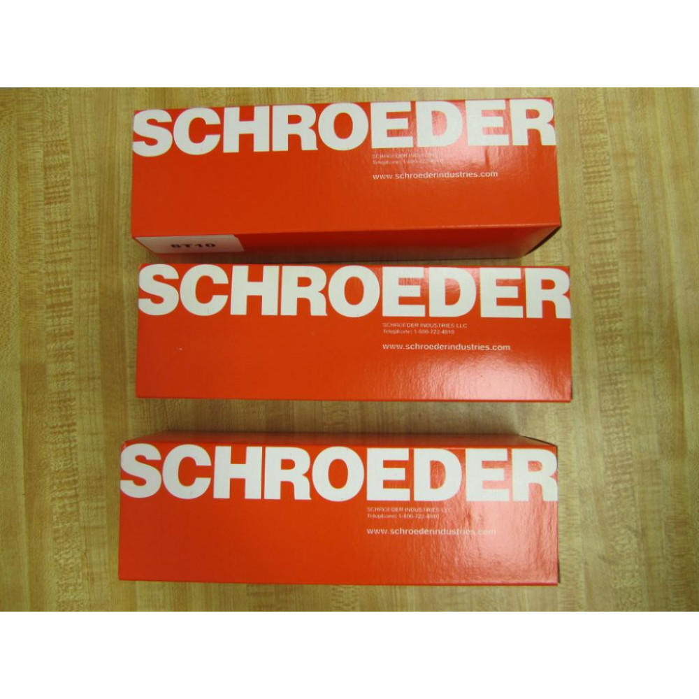 Schroeder 8T10 Filter Element (Pack of 3)