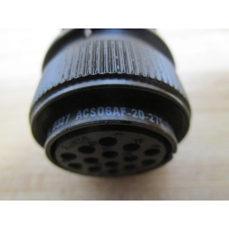 Amphenol ACS06AF-20-27S Circular Connector - New No Box