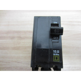 Square D QOB260 Circuit Breaker 60A 2 Pole - Used