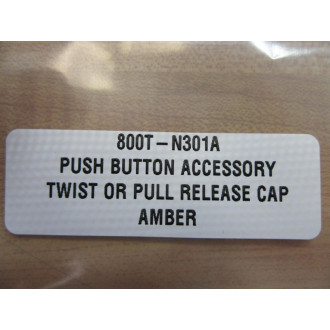 Allen Bradley 800T-N301A Push Pull Cap