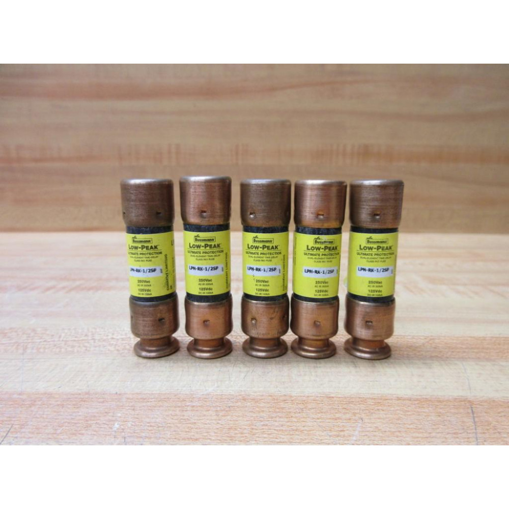 Buss LPN-RK-12SP Bussmann Fuse Cross Ref 1DG98 (Pack of 5) - New No Box