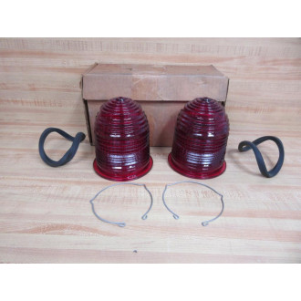 Lintern 900-X-1 Red Glowlite Safety Light Red Lens Only (Pack of 2)