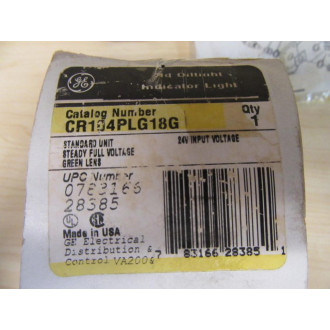 General Electric CR104PLG18G Pilot Light CR104PXG48