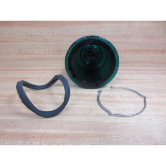 Lintern 900-X-1 Red Glowlite Safety Light Green Lens Only (Pack of 2) - New No Box