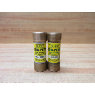 Buss LPJ-30SP Bussmann Fuse Cross Ref 4XF35 (Pack of 2) - New No Box