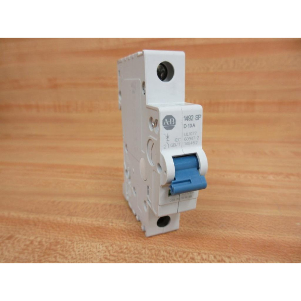 Allen Bradley 1492-SPM1D100 Circuit Breaker 1P 10A 1492SPM1D100 - New No Box