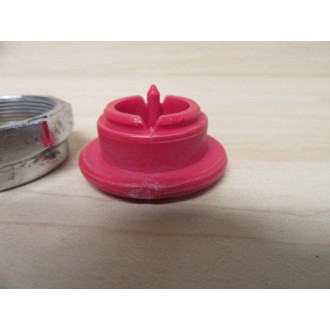 Square D 9001-K16R Mushroom Head Push Button Cap 9001K16R - Used