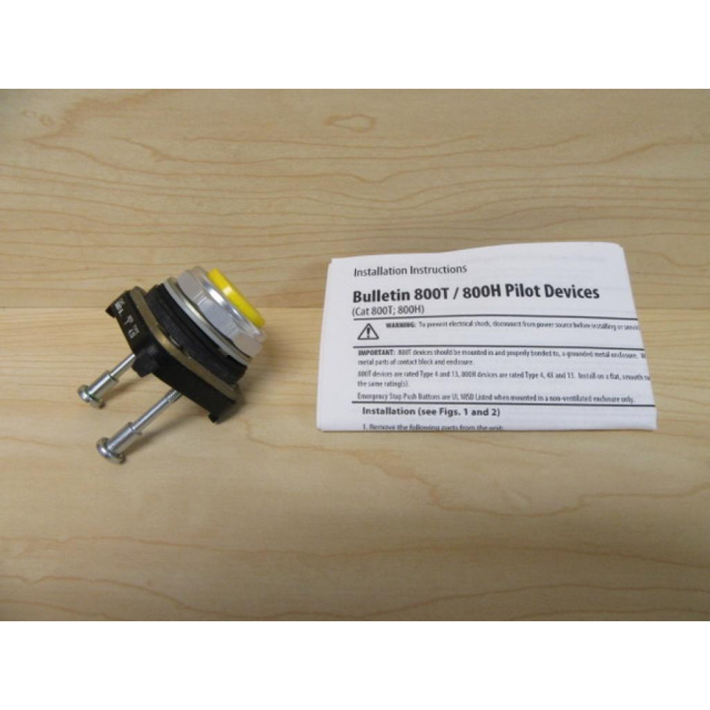 Allen Bradley 800T-B9 Pushbutton 800TB9 - New No Box