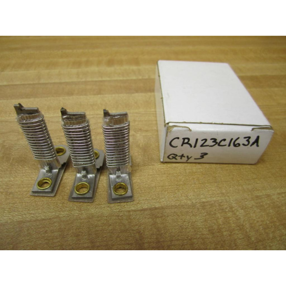 General Electric CR123C1.63A GE Overload Heater C.163A (Pack of 3)