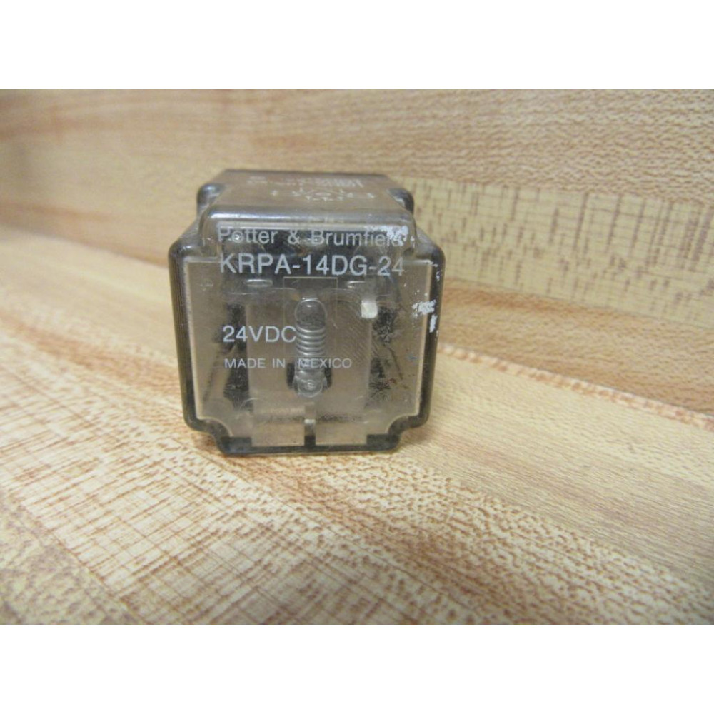 Potter & Brumfield KRPA-14DG-24V DC Relay KRPA-14DG-24VDC - Used