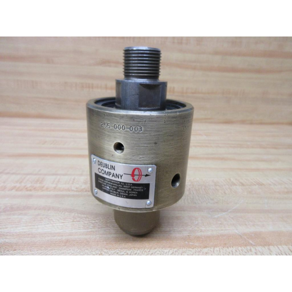 Deublin 255-000-003 Rotating Union 58 Inch - New No Box