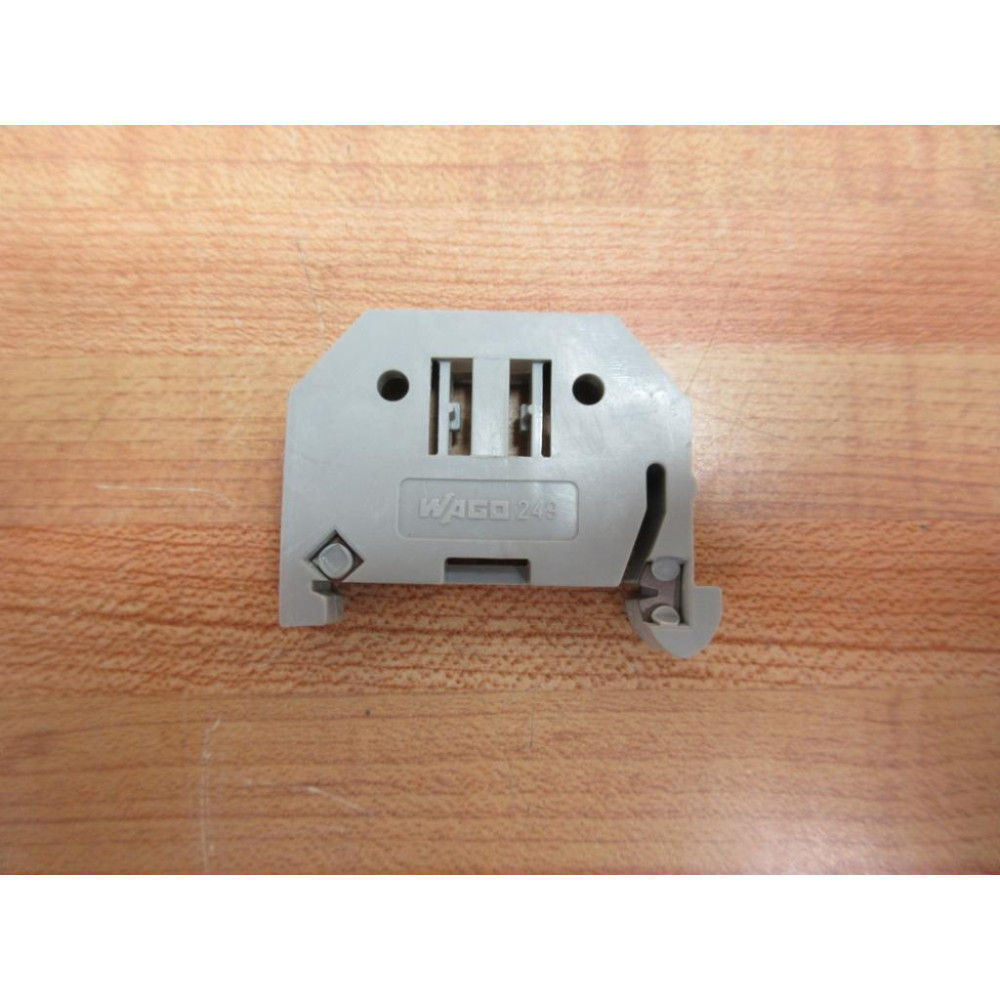 Wago 249-116 Terminal Block End Stop 249116 (Pack of 18) - Used