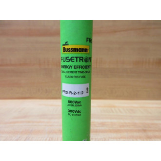 Buss FRS-R-2-12 Bussmann Fuse Cross Ref 2A159 Energy Efficient - New No Box