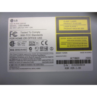 LG CED-8080B CD-RRW Drive - Used