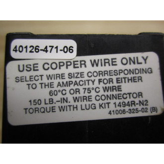 Allen Bradley 1494F-FS100 Trailer Fuse Block Kit - Used