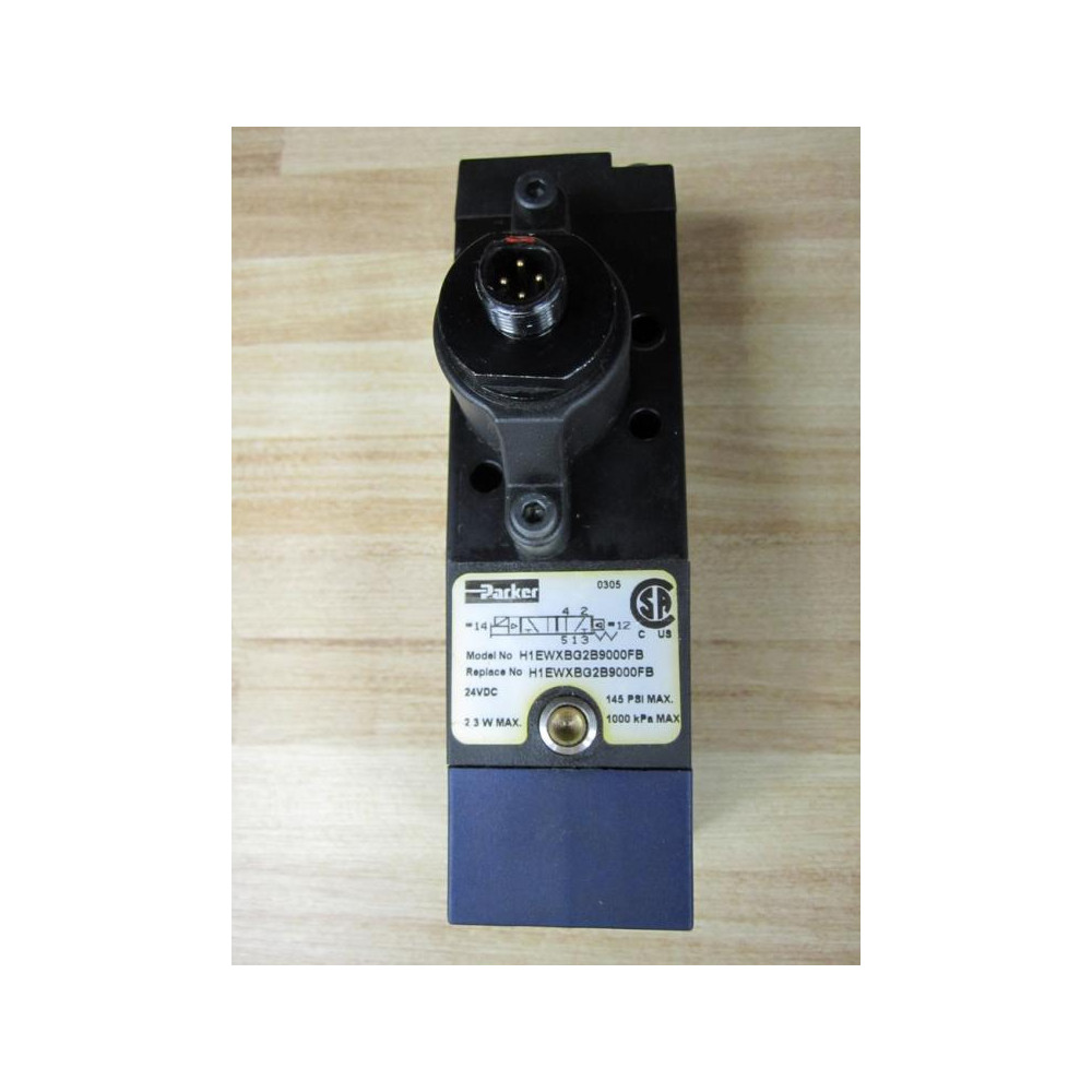 Parker H1EWXBG2B9000FB Solenoid Valve - Used