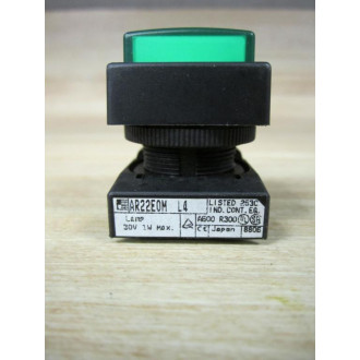 Fuji Electric AR22E0M-10L4G Push Button AR22EOM10L4G WO Base - New No Box