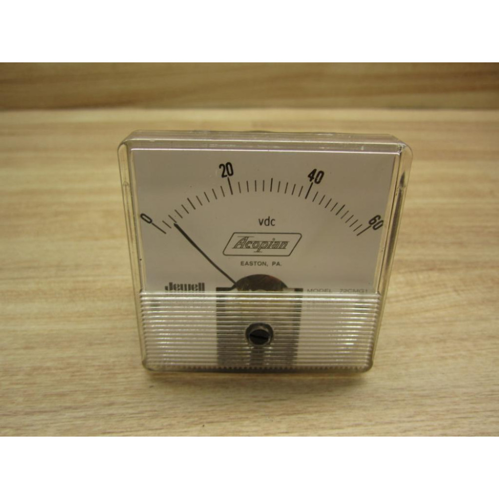 Acopian 72CMG1 VDC Meter - Used