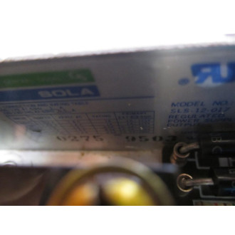 Sola SLS-12-017 Power Supply SLS12017 - Used