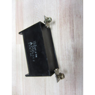 SHW-F Capacitor 10.0 uF +- 5% 250 VAC - Used