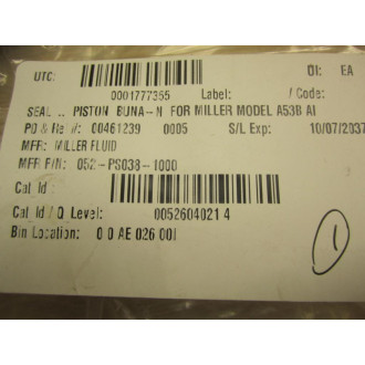 Miller Fluid Power 052-PS038-1000 Piston Seal
