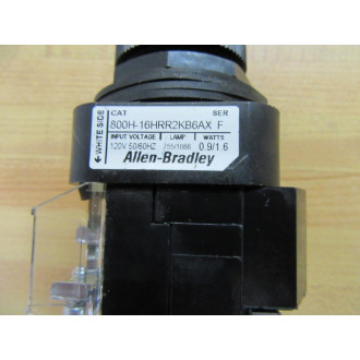 Allen Bradley 800H-16HRR2KB6AX Selector Switch - New No Box