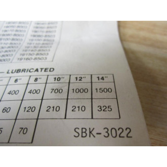 Schrader Bellows SBK-3022 A-2 Series Pneumatic Cylinder Seal Kit - New No Box