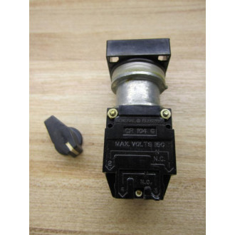 General Electric CR104MB32202 Oil Tight Selector Switch