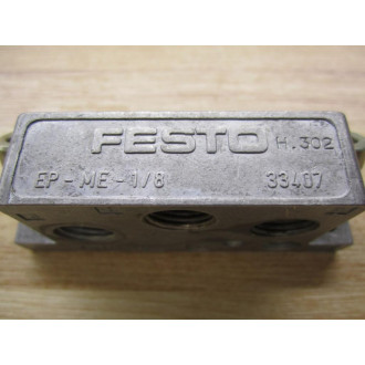 Festo EP-ME-18 Plate Kit 33407 (Pack of 2) - Used
